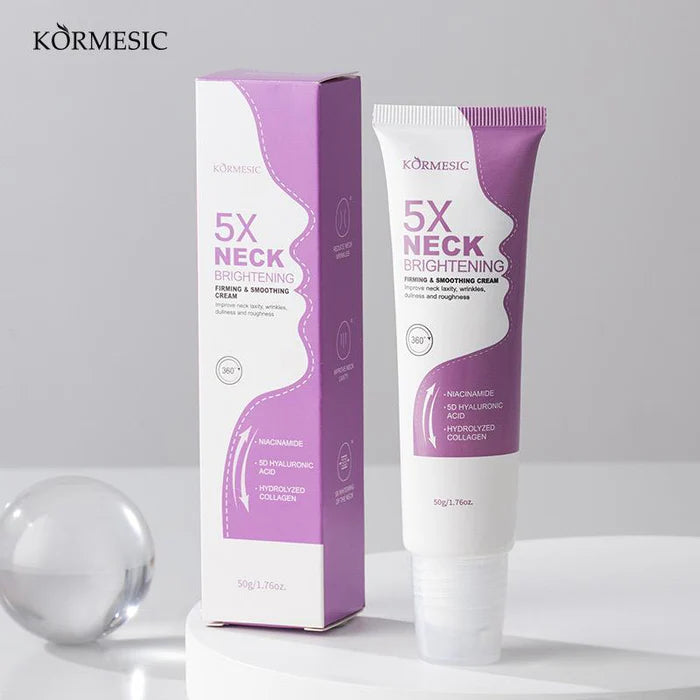 KORMESIC 5X Neck Brightening Tighten Firming & Smoothing Cream - 50g