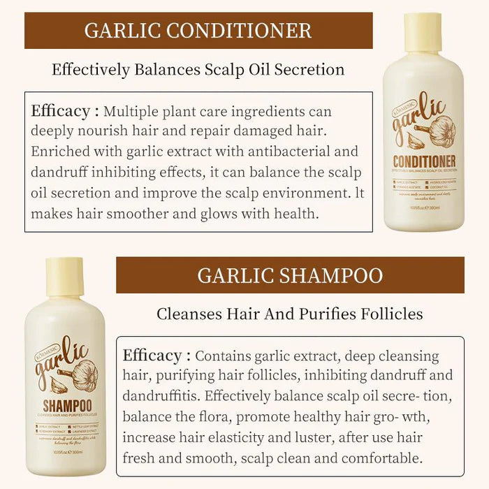Kormesic Garlic Hair Shampoo Deep Shampoo - 300ml