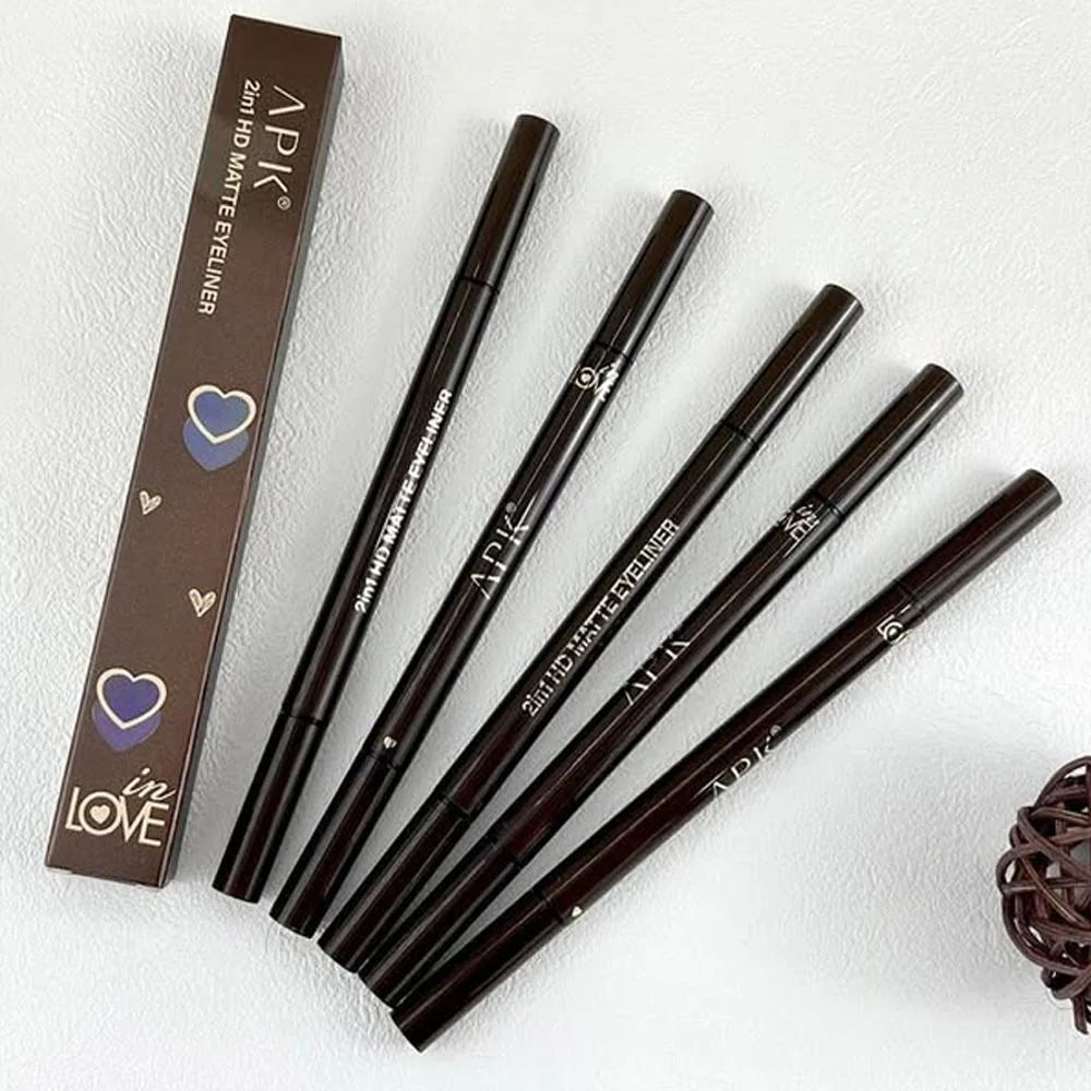 APK 2-in-1 HD Matte Eyeliner – Waterproof & Smudge-Proof Precision