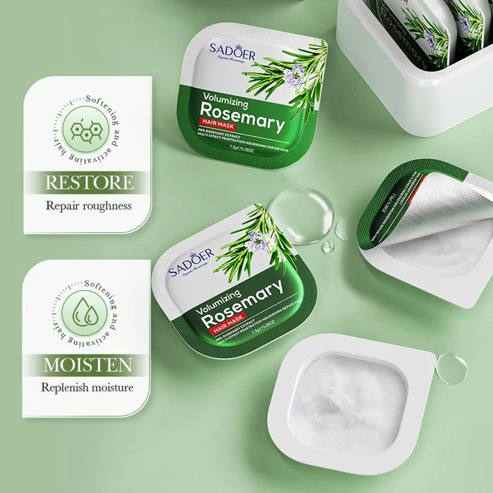 SADOER Rosemary Repair Nourishing and Smoothing Hair Mask - 7.5gm