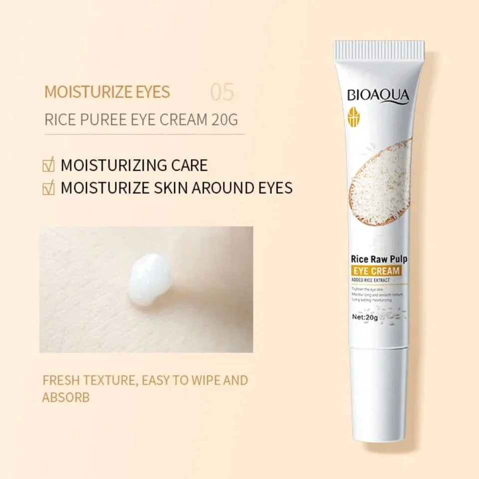 Bioaqua Rice Raw Pulp Rejuvenating & Moisturizing - Six Piece Suit Kit