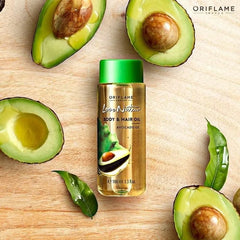 Oriflame Love Nature Body & Hair Oil with Organic Avocado Oil – 100ml