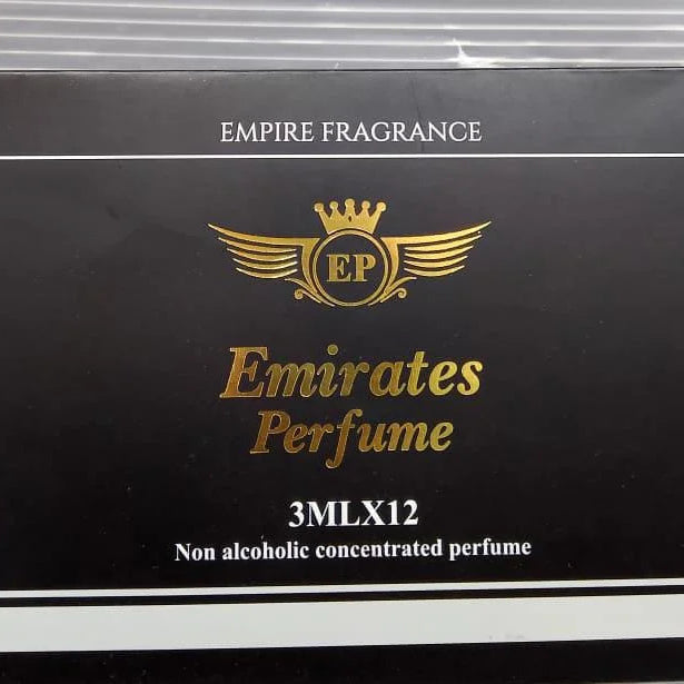 Emirates Non-Alcoholic Perfume – 3ml x 12 Pcs