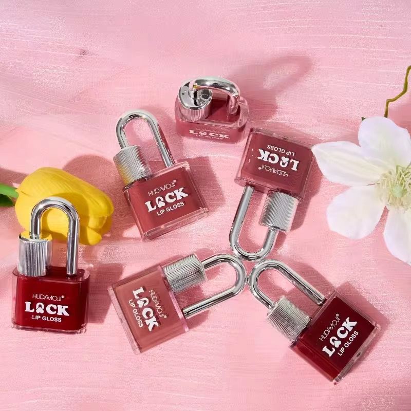 Hudamoji - Lock Shape Matte Lip Gloss