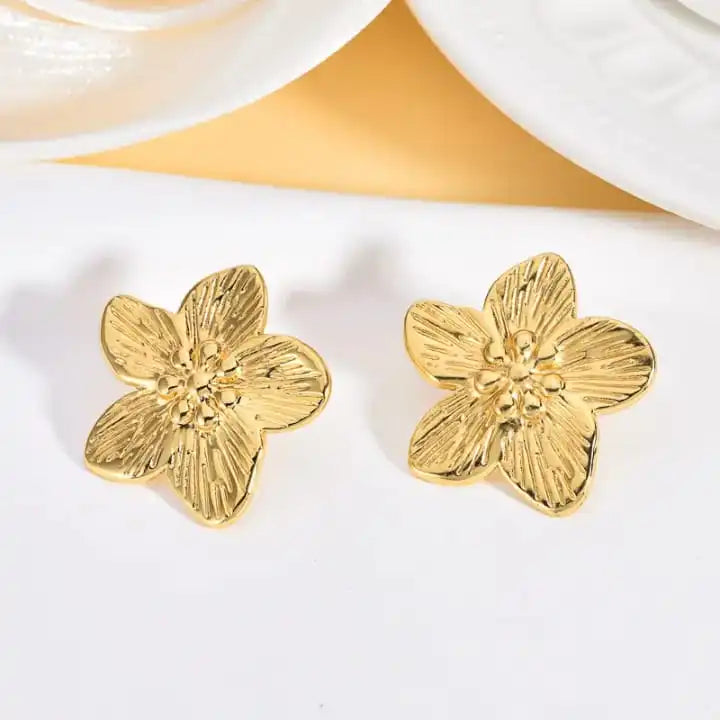 Designer Flower Studs Earring