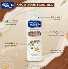 Fruit of Wokali Cocoa Care Moisturizing Lotion - 230ml