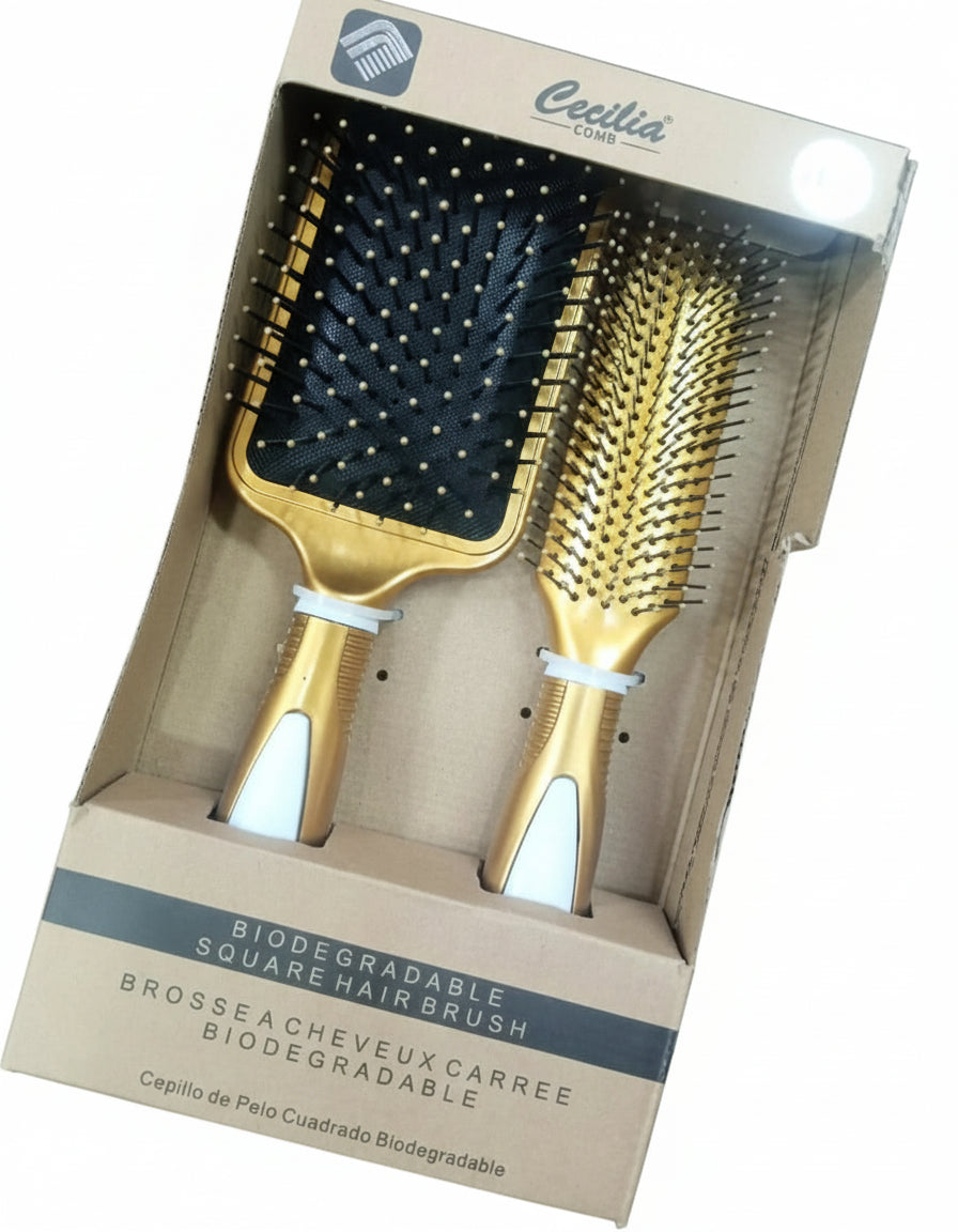 Cecelia Comb Square Hair Brush