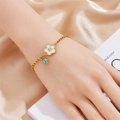 Flower Stainless Steel Bracelet