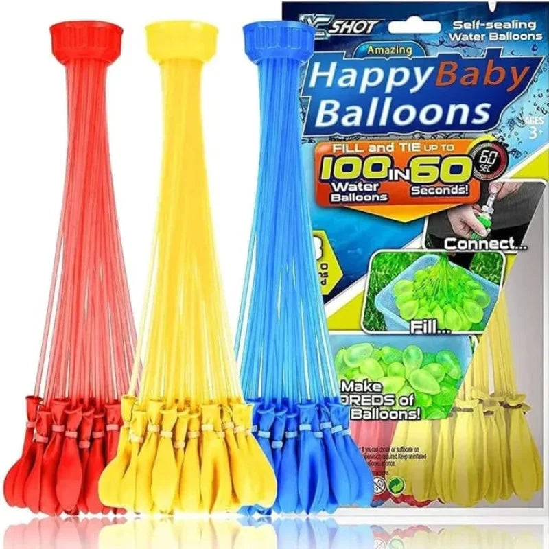 Magic Water Filling Balloon - 111Pcs