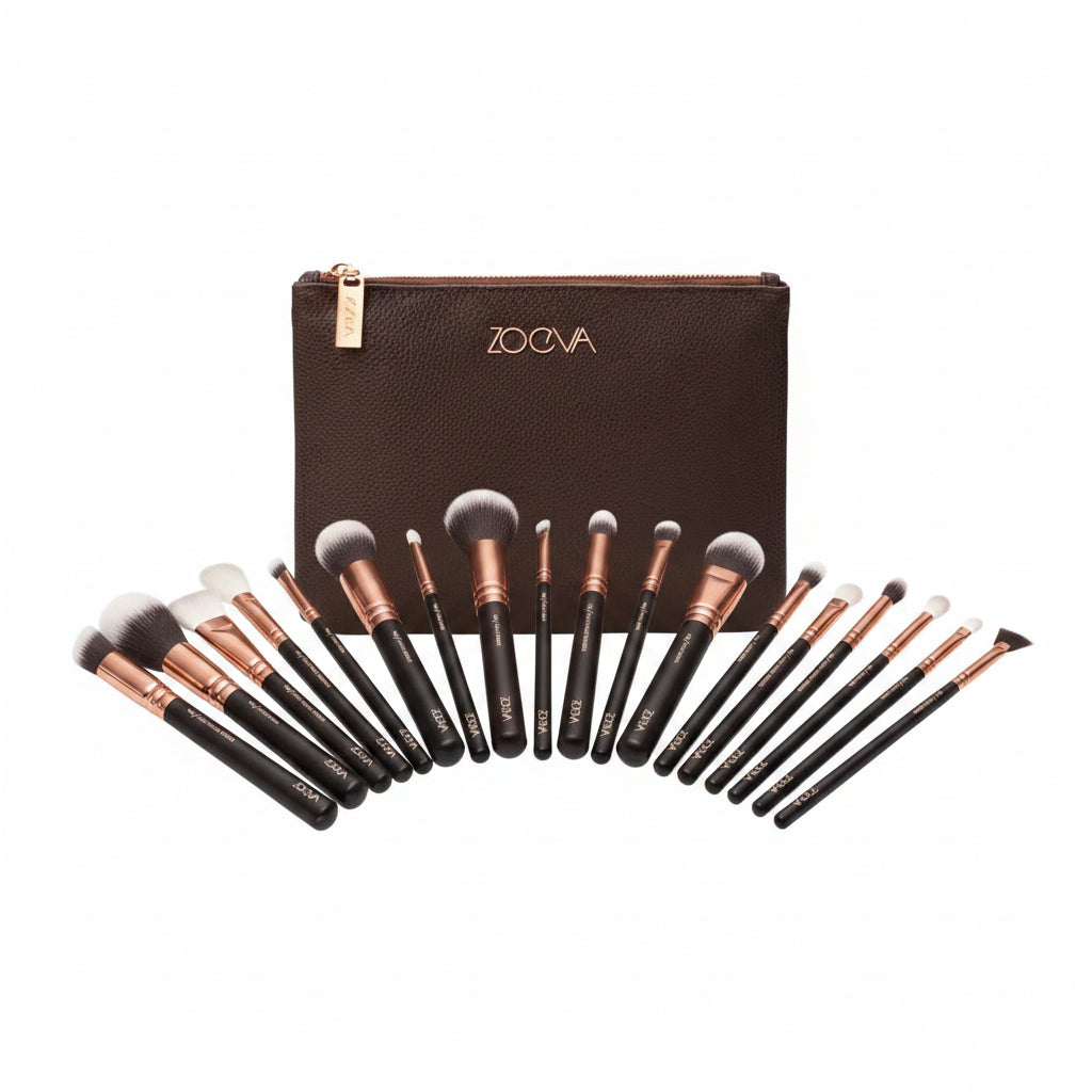 ZOEVA 15-Piece Professional Makeup Brush Set