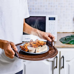 Appollo Houseware Vital Microwave Tray in brown - Each