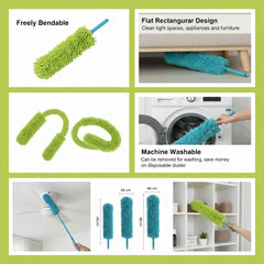 Flexible Microfiber Fan Duster - Each