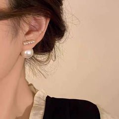 Pearl of Wisdom Gold Drop Earrings - Each