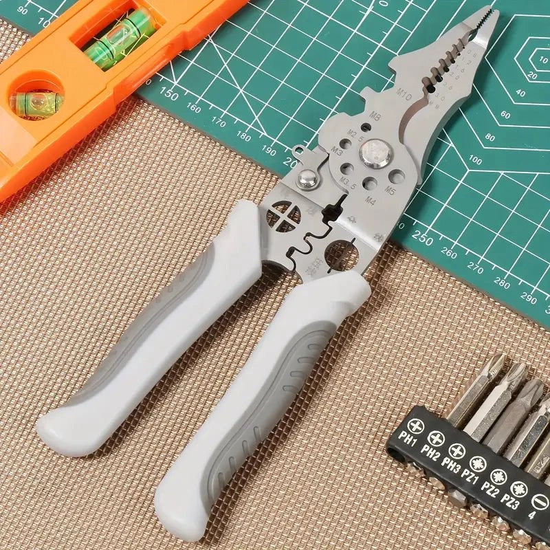 Multifunctional Wire Stripper and Crimper - Each