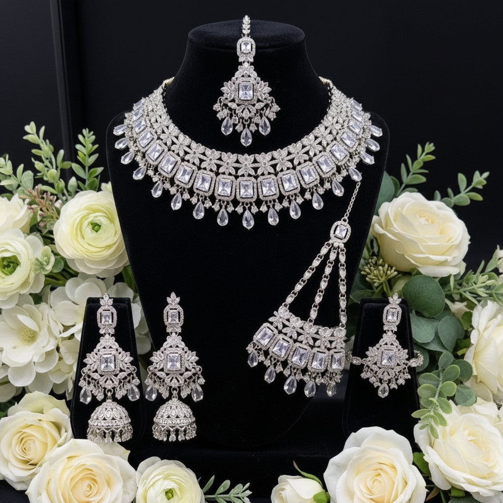Crystal Bridal Jewelry Set