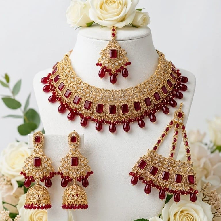 Crystal Bridal Jewelry Set
