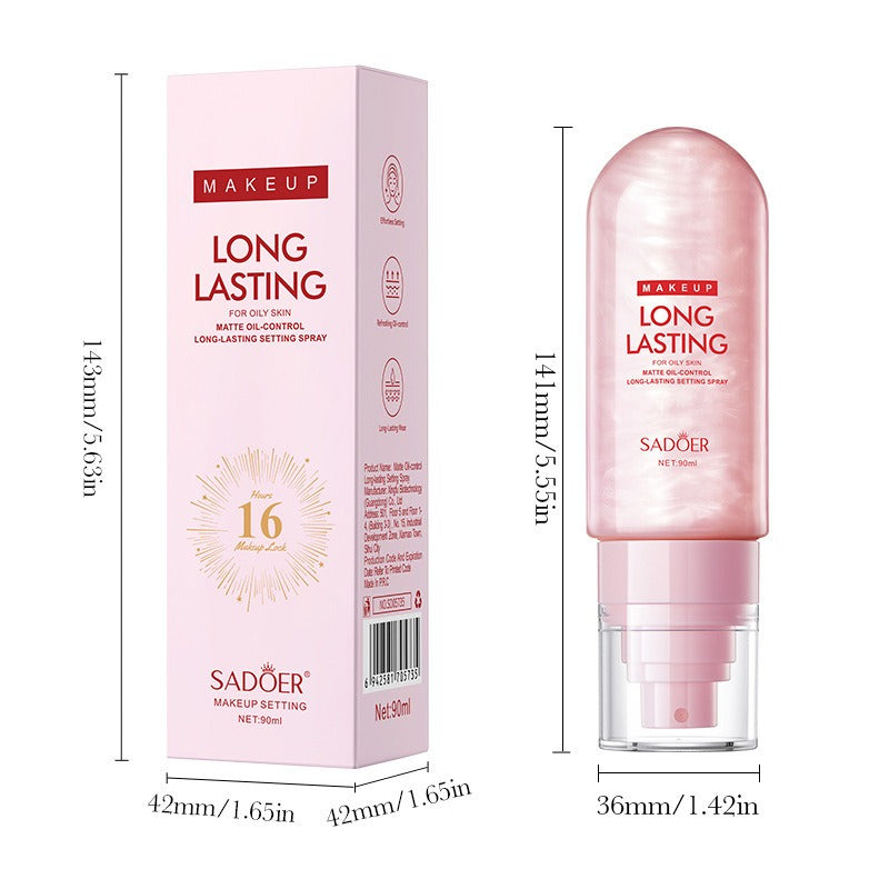 Sadeor Long Lasting Matte Oil Control Setting Spray - 90ml