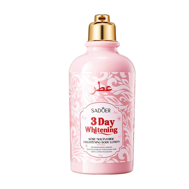 Sadeor Attar Whitening Rose NIACINAMIDE Brightening Body Lotion