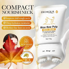 Bioaqua Rice Raw Pulp Neck Cream Roller