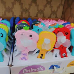Manual Hand Press Fans For Kids