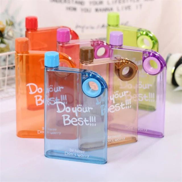 Notebook Style Portable Water Bottle - 350ML