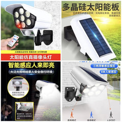 Camera Shape Solar Motion Sensor Light