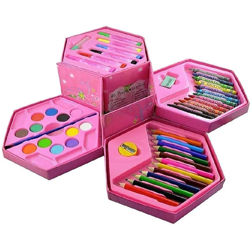 children's 46-piece art set