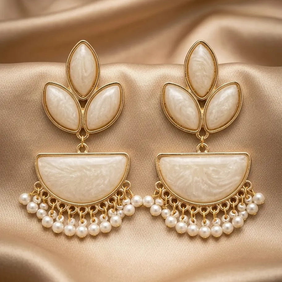 Stone Drop Earrings – Elegant Fashion
