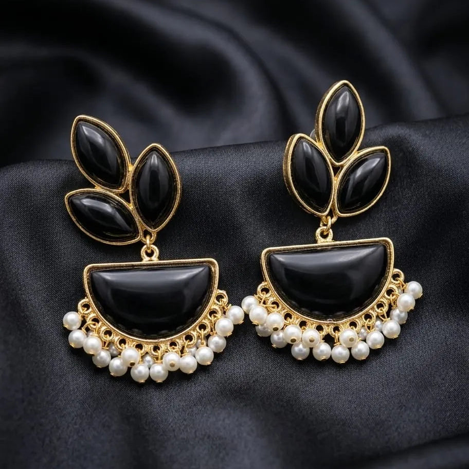 Stone Drop Earrings – Elegant Fashion