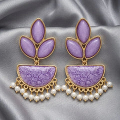 Stone Drop Earrings – Elegant Fashion