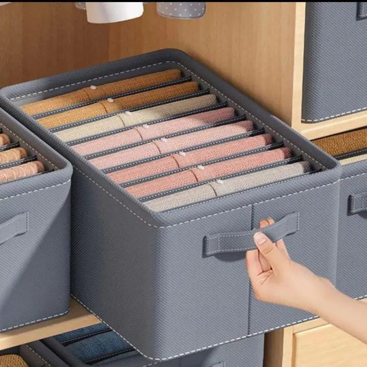 Foldable Closet Organizer – Space-Saving Wardrobe Storage Solution