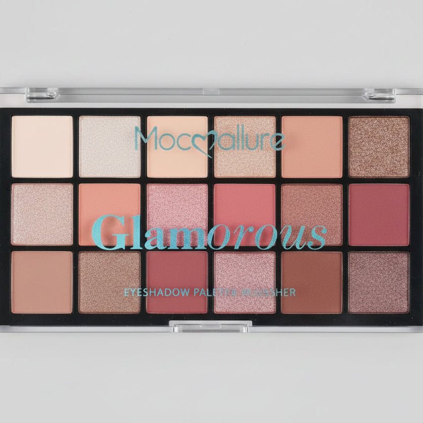 Mocallure Glamorous Eyeshadow Highlight & Blush Palette