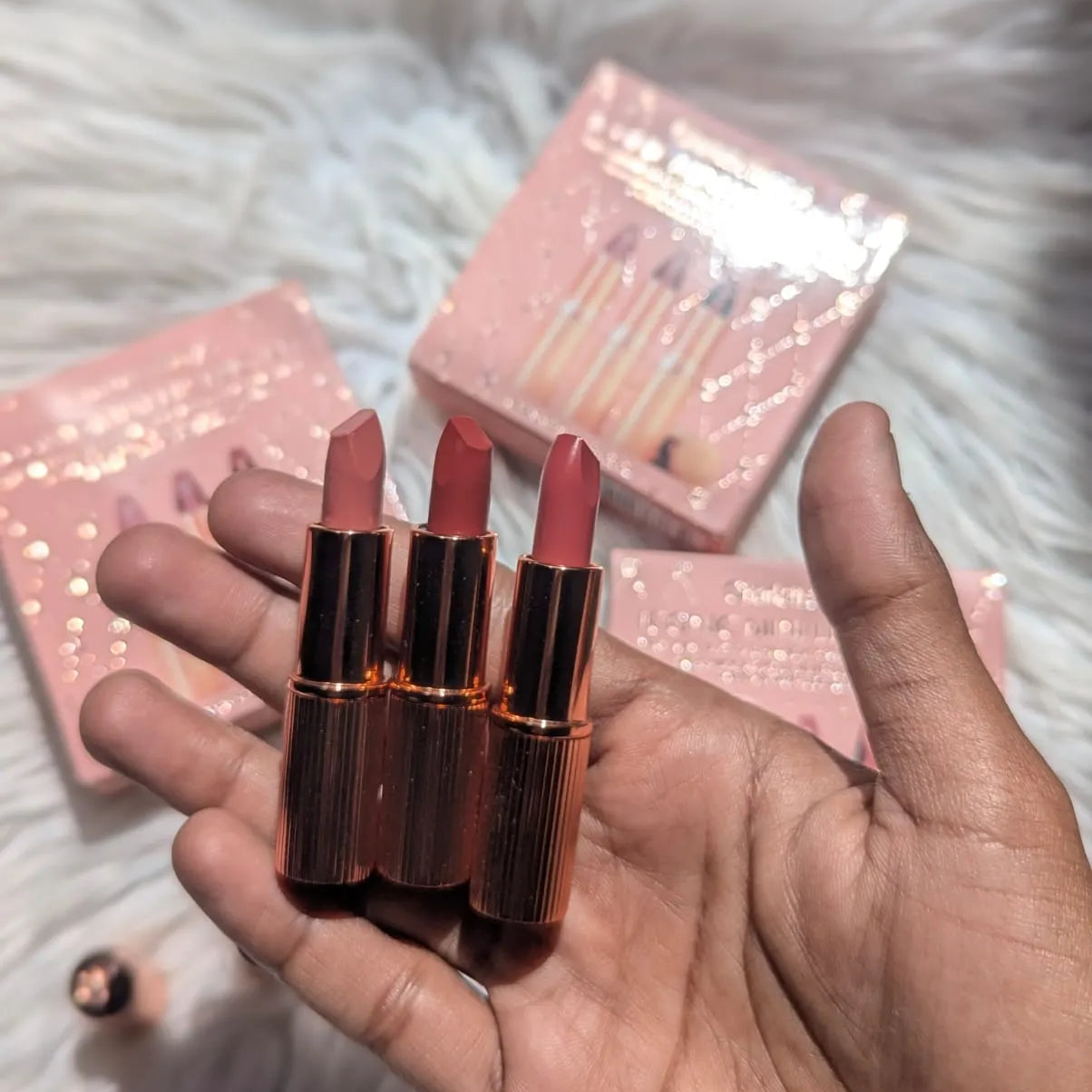 Charlotte Tilbury's  Iconic Mini Lip Trio Kit