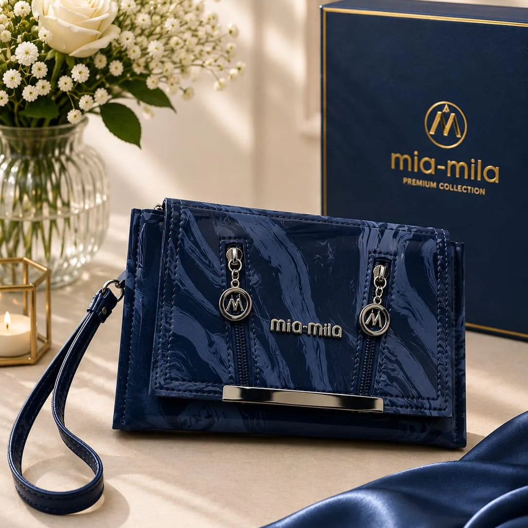 Leather Wristlet Wallet