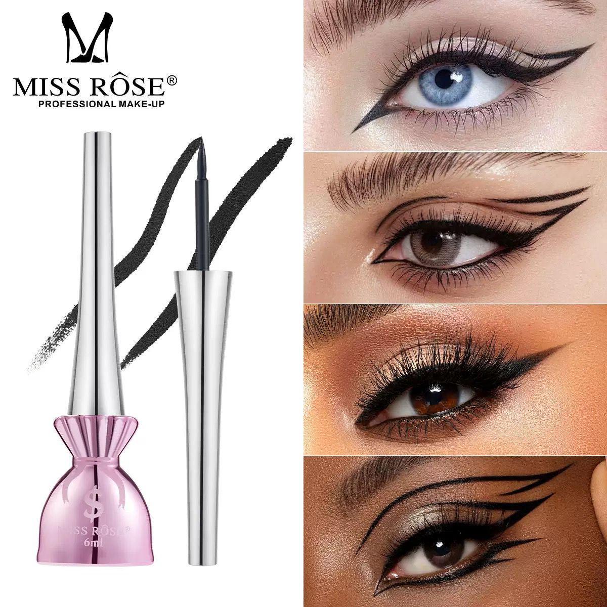 Miss Rose Waterproof Dollee Eyeliner