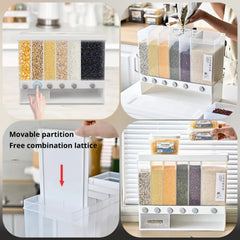10kg 6 partition Cereal Dispenser