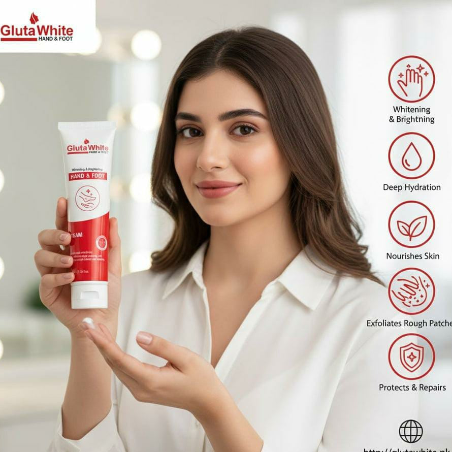 Gluta White Hand & Foot Whitening Cream