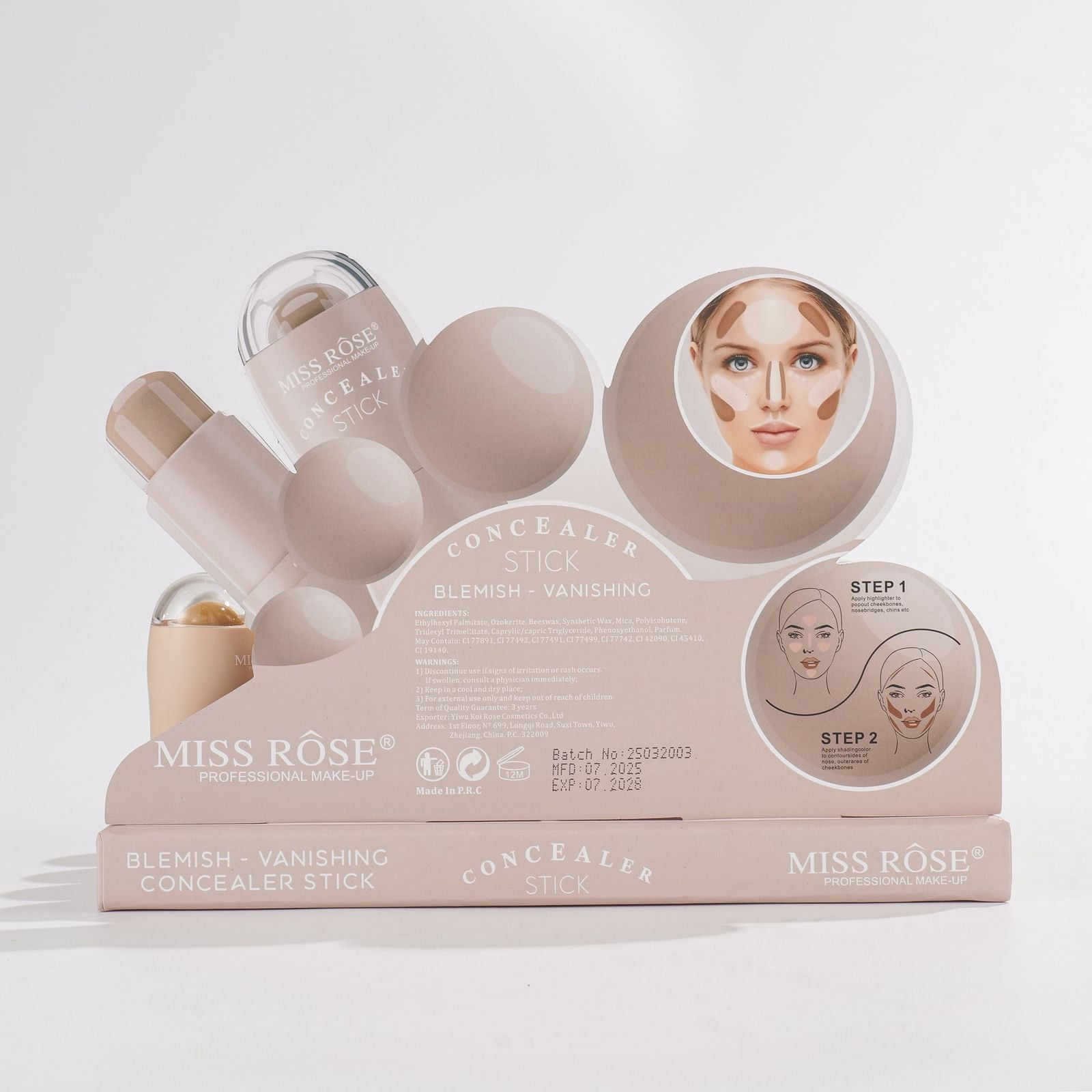 Miss Rose Blemish Vanishing Concealer Stick