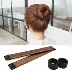 Hair bun maker