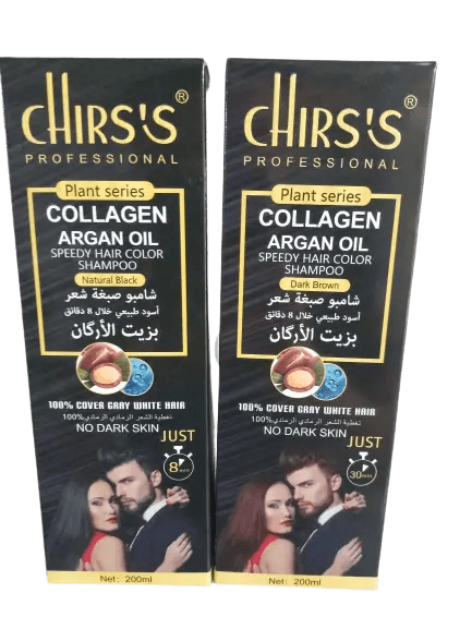 Chirs`S  Hair Color Shampoo - 200ml -
