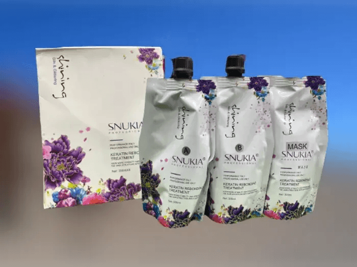 SNUKIA Keratin-Infused Japanese Hair Straightening Cream KIt