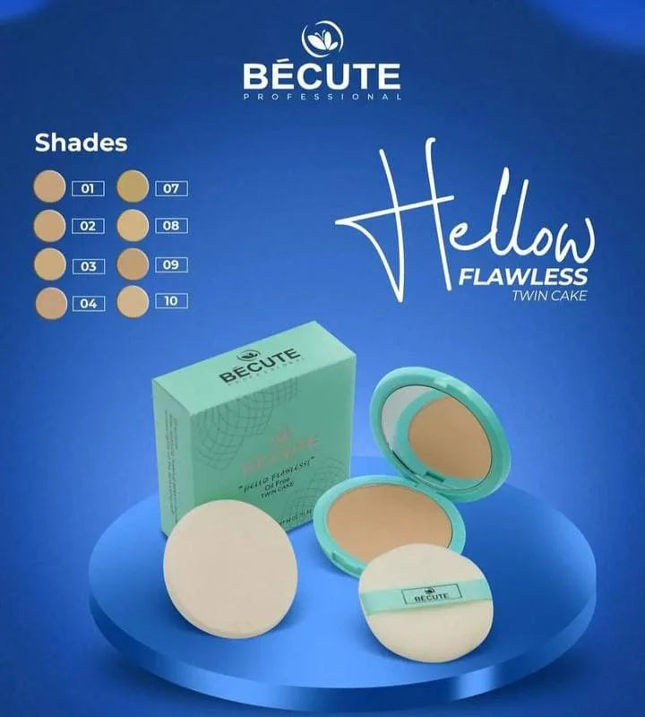 Becute Hello Flawless Oil Free Face Powder