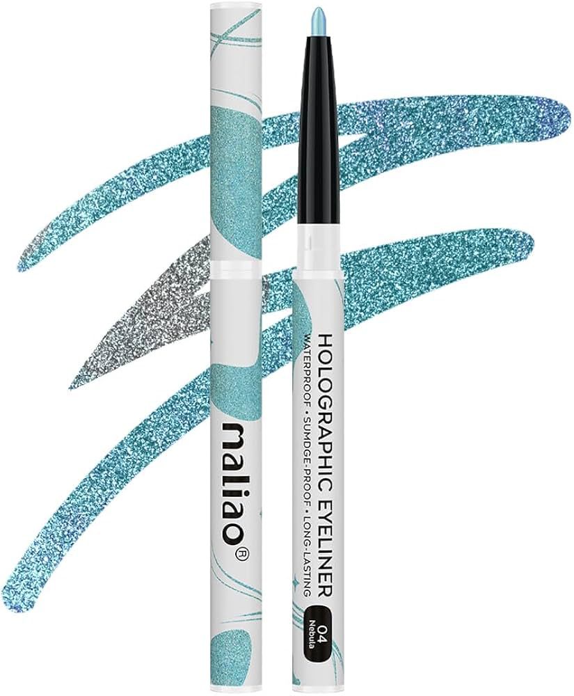 Maliao Holographic Eyeliner with Multichrome Effect