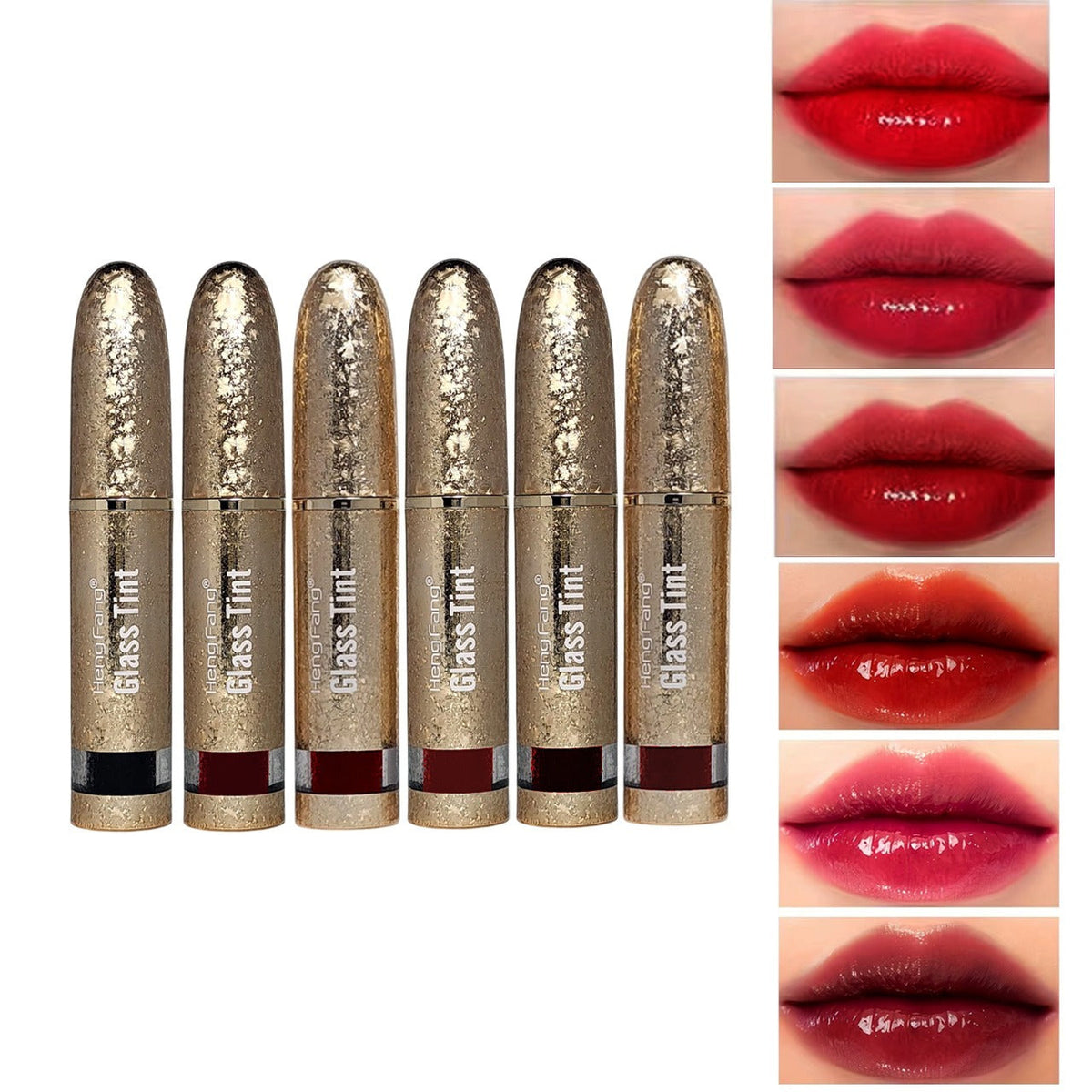 Heng Fang 6-Piece Glass Lip Tint Set