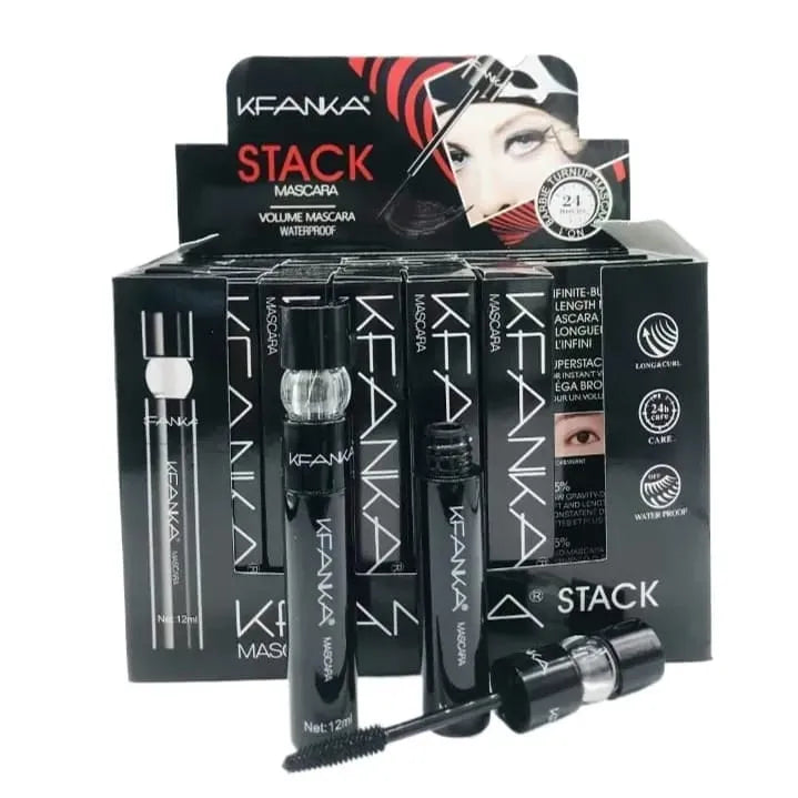 Kfanka Stack Volume Waterproof Mascara - 12ml