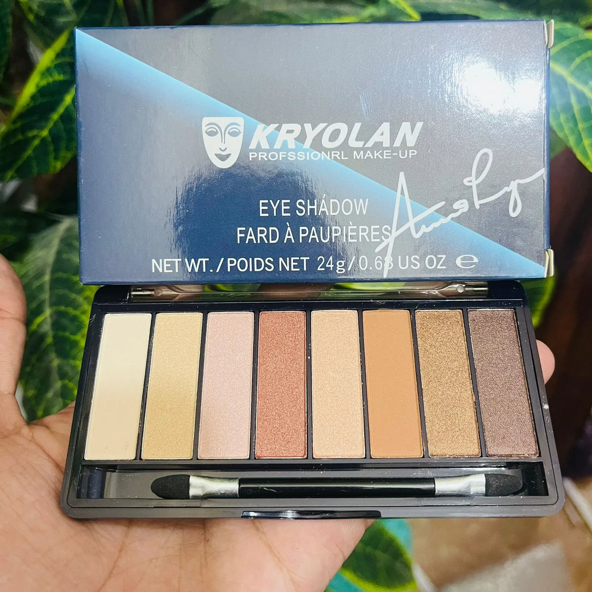 Kryolan 8 Colors Eyeshadow Palette