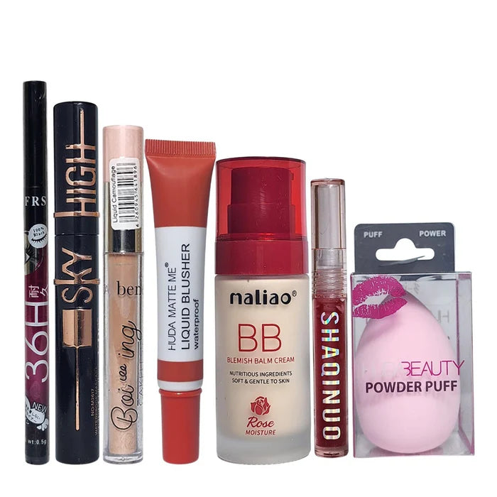 Flawless Face Essentials – 8-in-1 Makeup Kit