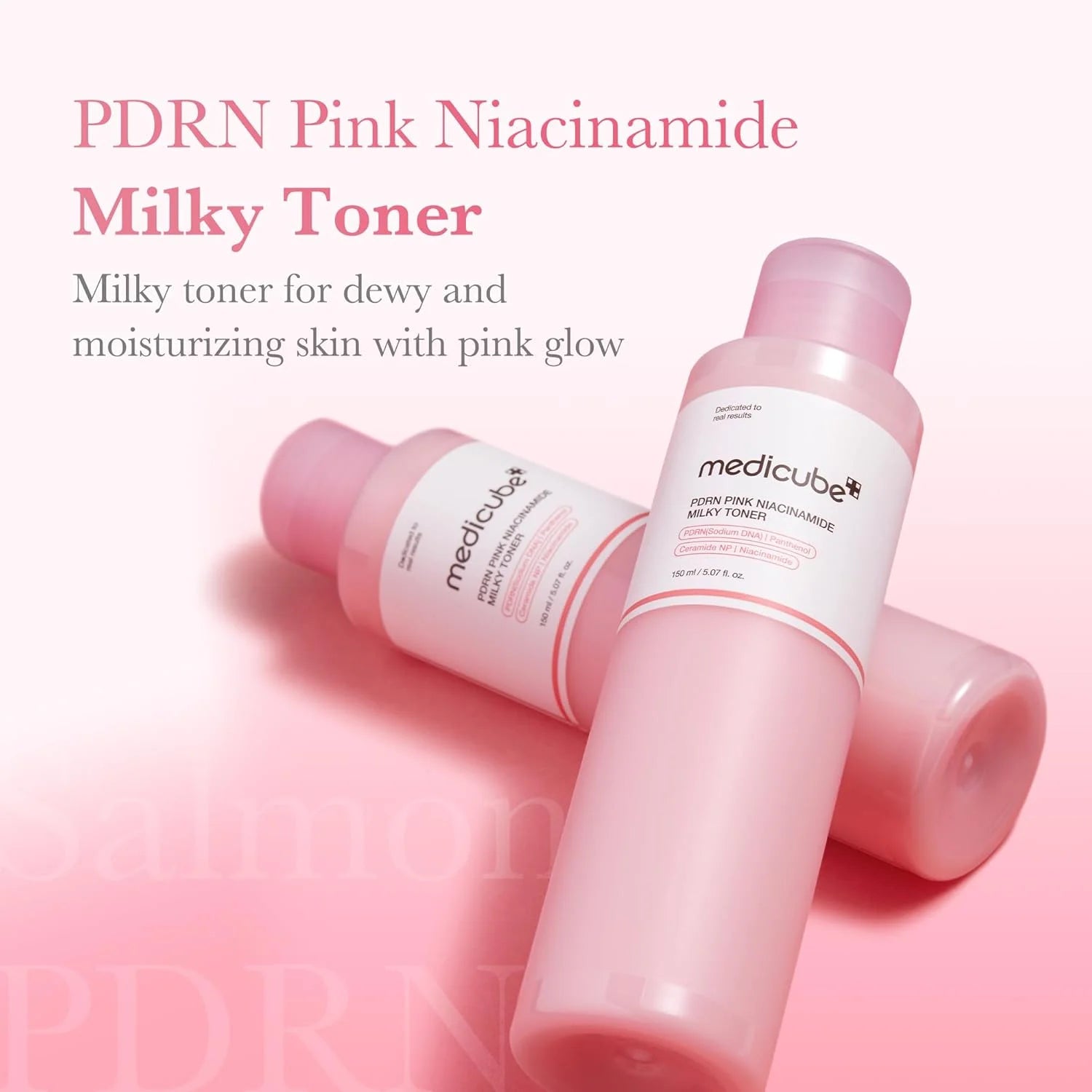 Medicube PDRN Pink Niacinamide Milky Toner – 150ml
