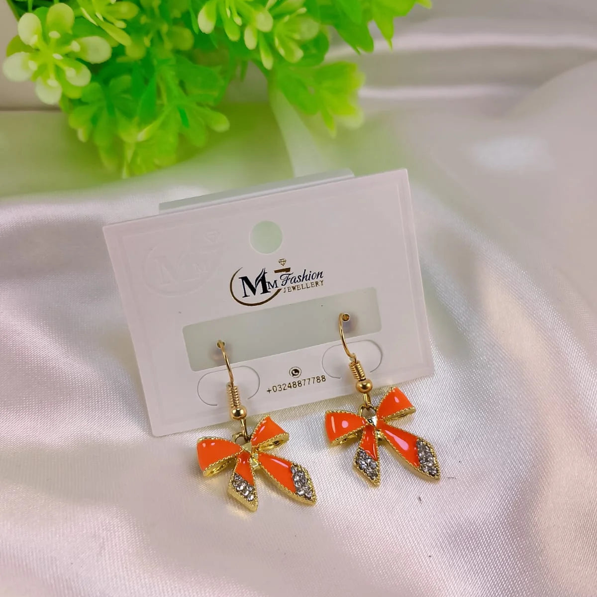 China Funkey Bow Earrings – Each