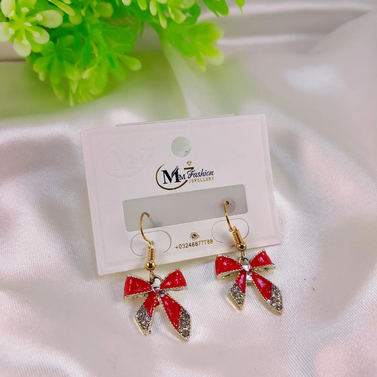 China Funkey Bow Earrings – Each